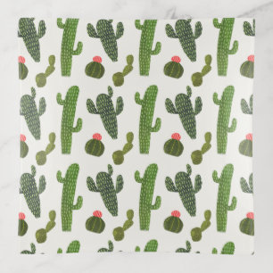 Llamarama Collection Cute Cactus Trinket Tray