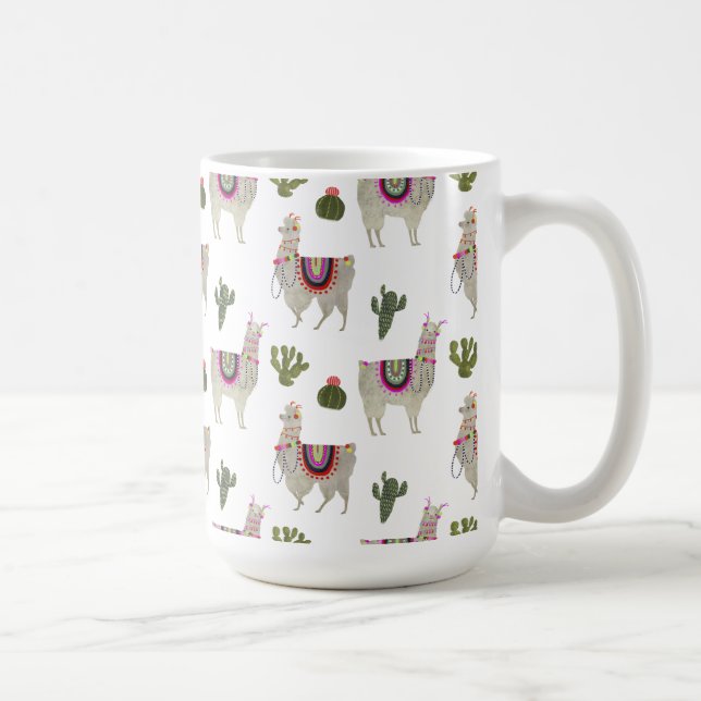 Llamarama Collection | Cute Lllamas Coffee Mug (Right)