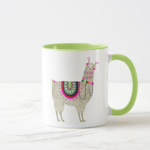 Llamarama Collection Cute Lllamas Mug