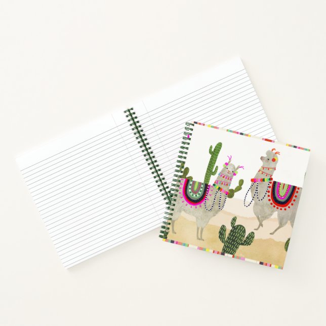Llamarama Collection | Cute Lllamas Notebook (Inside)