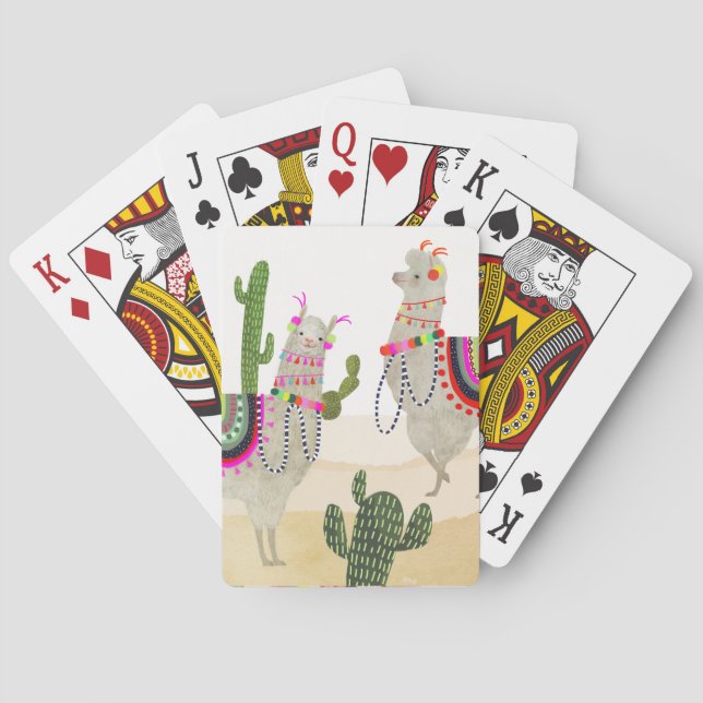 Llamarama Collection | Cute Lllamas Poker Cards (Back)