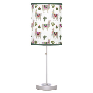 Llamarama Collection Cute Lllamas Table Lamp