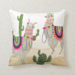 Llamarama Collection | Cute Lllamas Throw Pillow Llamarama Collection | Cute Lllamas Throw Pillow