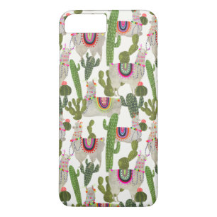 Llamarama Collection Pattern iPhone 8 Plus/7 Plus Case
