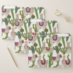 Llamarama Collection Pattern File Folder