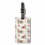 Llamarama Collection Pattern II Bag Tag Llamarama Collection Pattern II Bag Tag