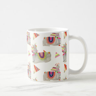 Llamarama Collection Pattern II Coffee Mug