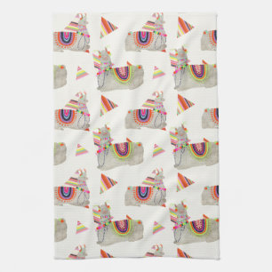 Llamarama Collection Pattern II Kitchen Towel
