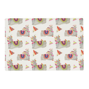 Llamarama Collection Pattern II Placemat