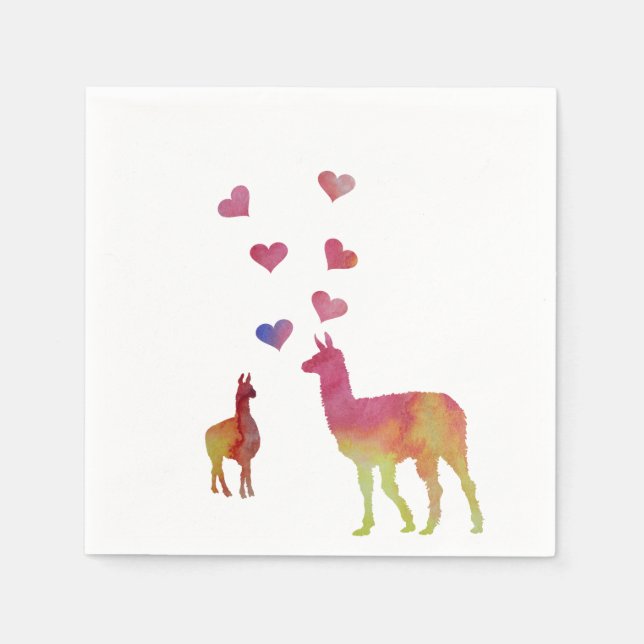 Llamas Napkins (Front)