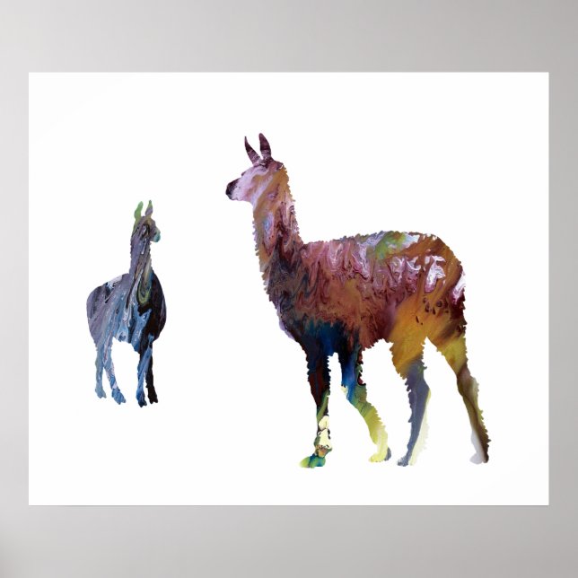 Llamas Poster (Front)