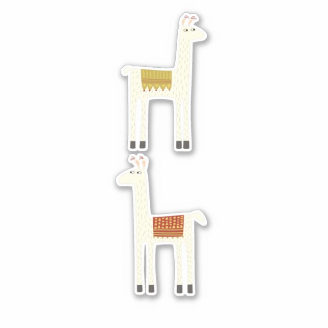 Llamas Sticker (Front)