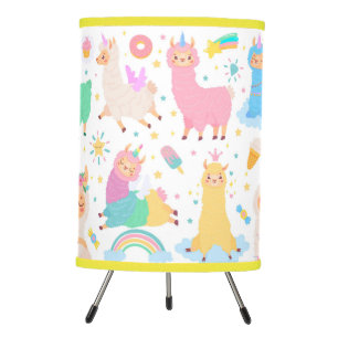 Llamas Tripod Lamp