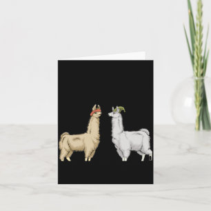 Llamas With Hats Carl Card