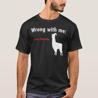 Llamas With Hats - I Eat Hands Essential T-Shirt