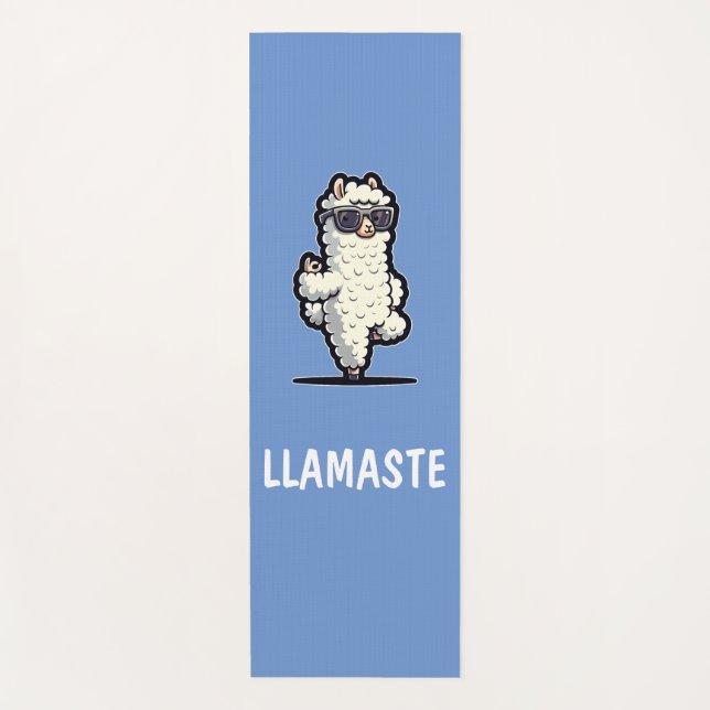 Llamaste llama Yoga  Mat (Front)