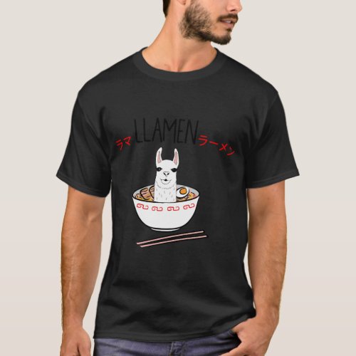 Llamen Ramen Foodie Hoodie T_Shirt