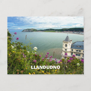 Llandudno Wales UK View From Great Orme Postcard