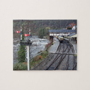 Llangollen train station. jigsaw puzzle