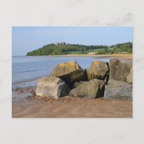 Llansteffan Castle and Beach Postcards