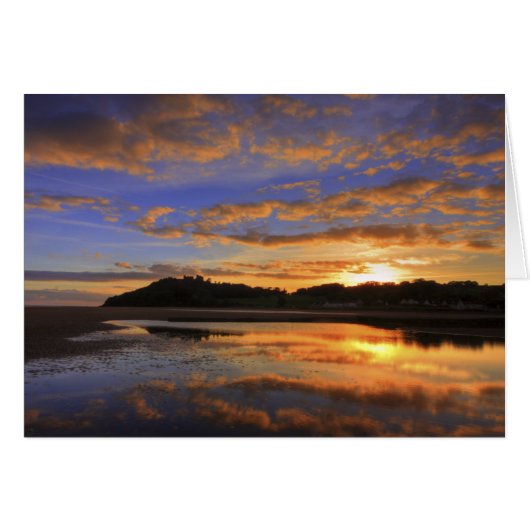 Llanstephan Sunset Cards (Front Horizontal)