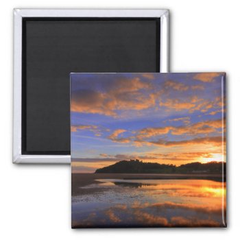 Llanstephan Sunset Magnet by Welshpixels at Zazzle