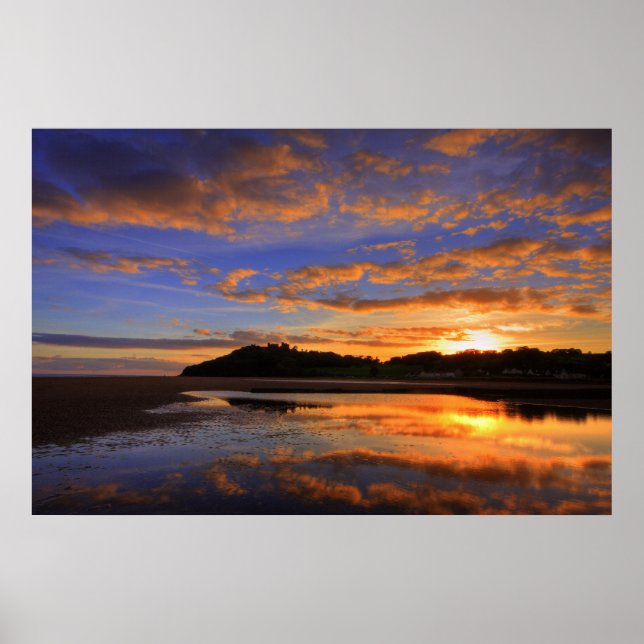 Llanstephan Sunset Print (Front)