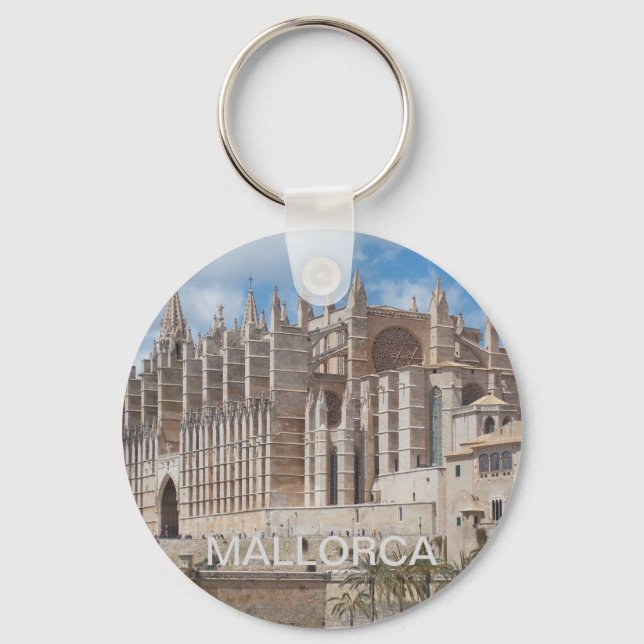 Llavero Cathedral Palma de Mallorca Keychain (Front)