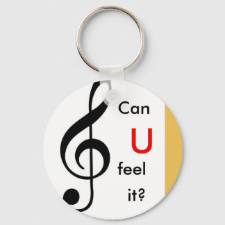 Llavero Clave de sol Keychain