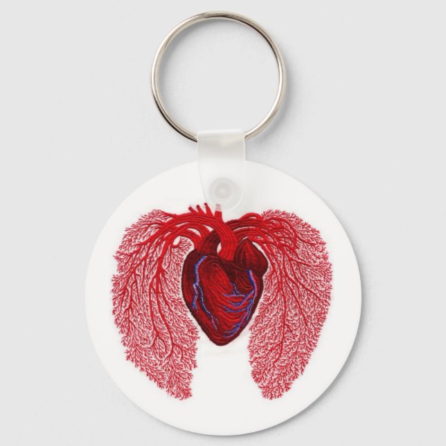Llavero con un corazón keychain (Front)