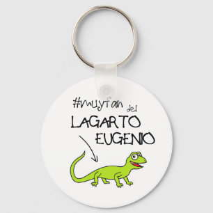 Llavero de fan del lagarto eugenio keychain