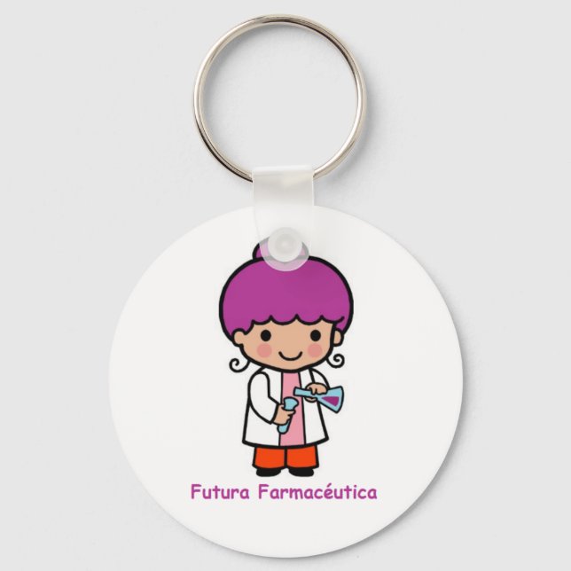 Llavero de futura farmacéutica keychain (Front)