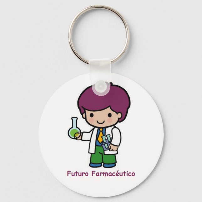 Llavero de futuro farmaceutico keychain (Front)