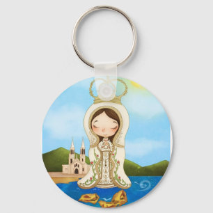 LLAVERO DE LA VIRGEN DEL VALLE KEYCHAIN