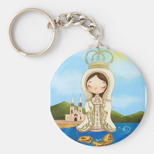 LLAVERO DE LA VIRGEN DEL VALLE KEYCHAIN (Front)