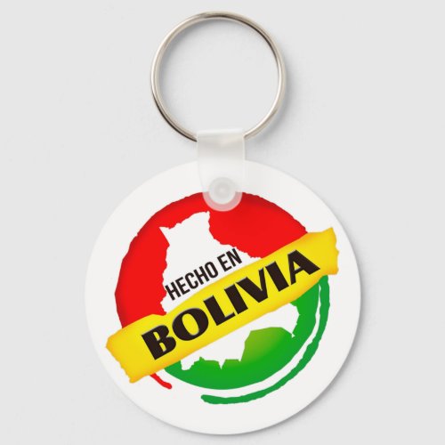 Llavero hecho en Bolivia Keychain