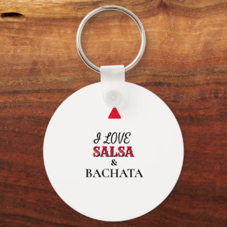 Llavero (I LOVE) Salsa & Bachata Keychain