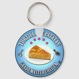 Llavero Master Chef en Tortilla de Patatas Keychain