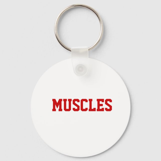 LLAVERO MUSCLES KEYCHAIN (Front)