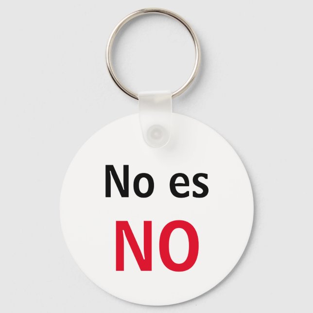 LLavero No es NO Keychain (Front)