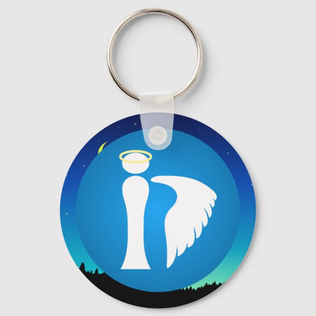 Llavero noche estrellada keychain (Front)