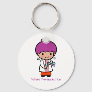 Llavero of a future pharmacist keychain