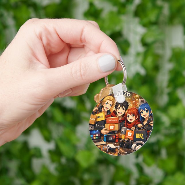 Llavero personalizado anime compras 2026 estilo co keychain (Hand)