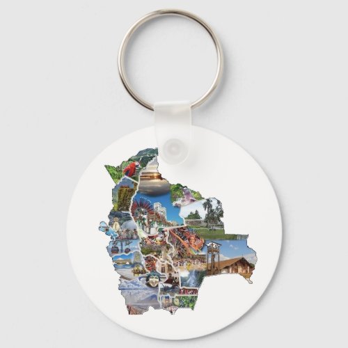 Llavero recuerdo de Bolivia Keychain