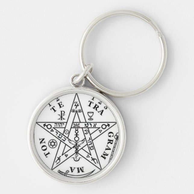 Llavero Tetragrammaton Keychain (Front)