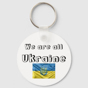 Llavero We are all Ukraine Keychain