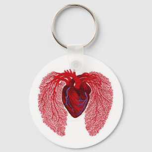 Llavero with a Heart Keychain