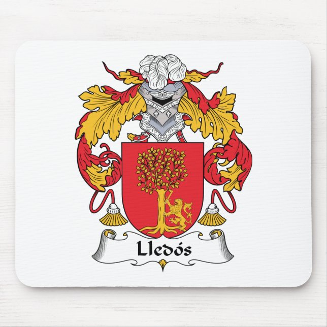 Lledos Family Crest Mouse Pad (Front)