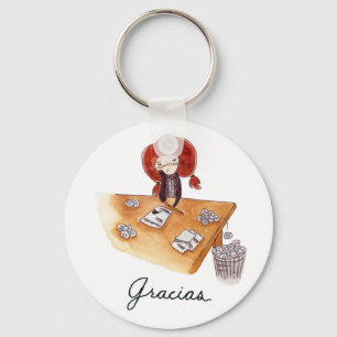 Llevaro de Gracias Keychain