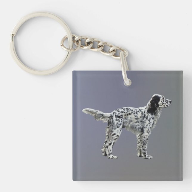 LLewellin Setter Keychain (Front)